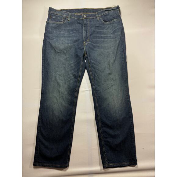 Levi's 541 Men's Athletic Tapered Leg Blue Denim Jeans - Size 40x30 (41x29.5) - Picture 1 of 5